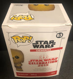 Star Wars - Chewbacca Gold Chrome SW19 US Exclusive Pop! Vinyl (Traded)