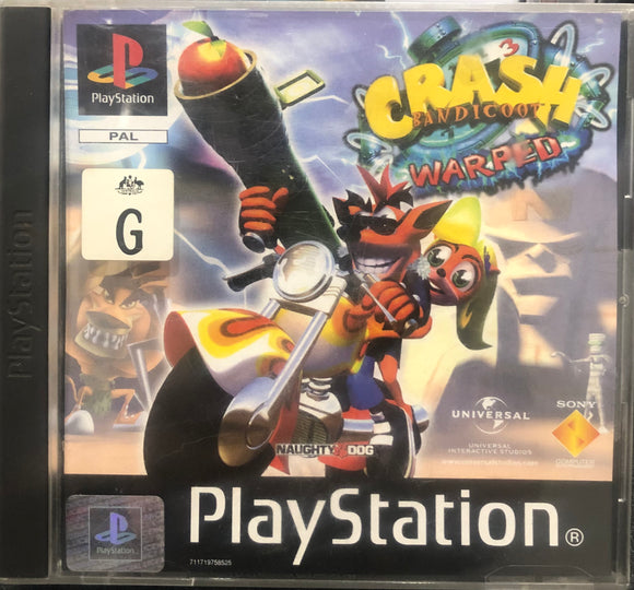 Crash Bandicoot 3 Warped PS1
