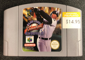 Major League Baseball Featuring Ken Griffey Jr N64 Cartridge Only