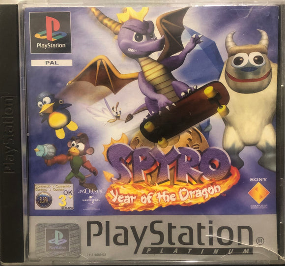 Spyro Year Of The Dragon PS1