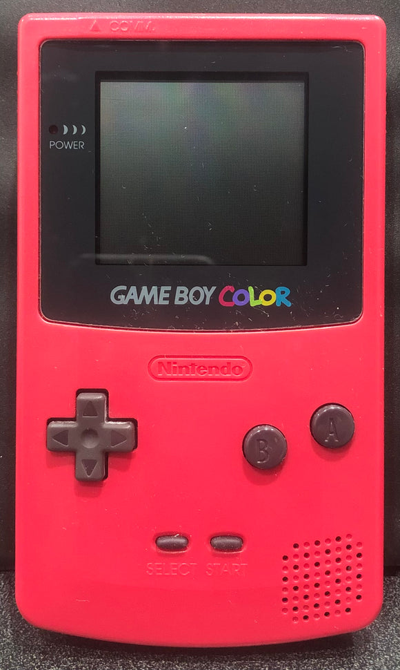 Gameboy Color Console Berry Red