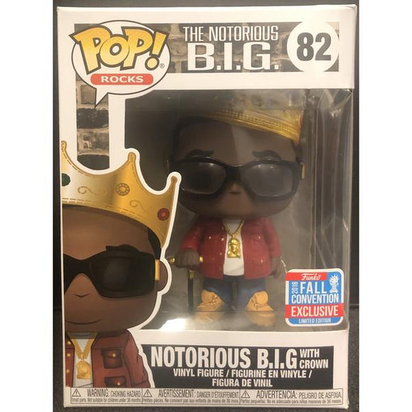 The Notorious B.I.G. New York 2018 Comic Con Pop! Vinyl