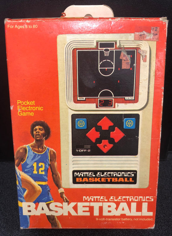Basketball Mattel Electronics Handheld Game 1980