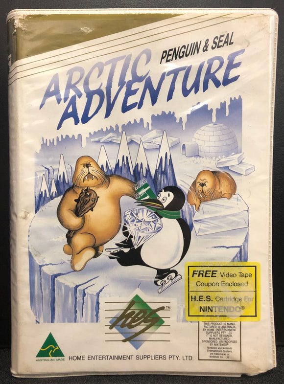 Arctic Adventure NES Boxed