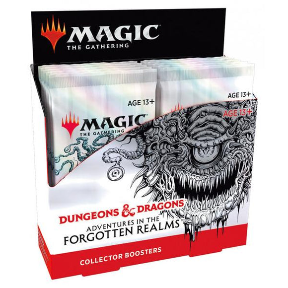 Magic the Gathering D&D Dungeons & Dragons Adventures in the Forgotten Realms Collector Boosters