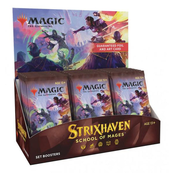 Magic the Gathering - Strixhaven School of Mages Set Boosters Sealed Box