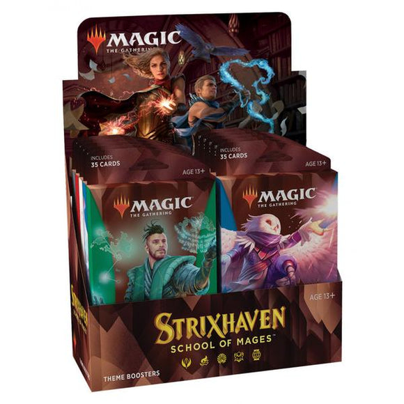 Magic the Gathering - Strixhaven School of Mages Theme Boosters Sealed Box