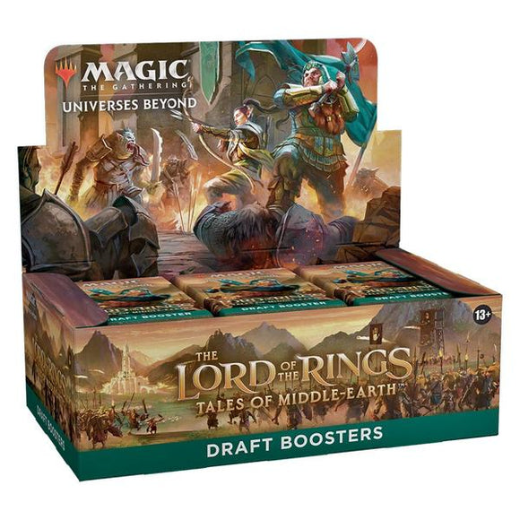 Magic the Gathering The Lord of the Rings Tales of Middle Earth Draft Booster Box