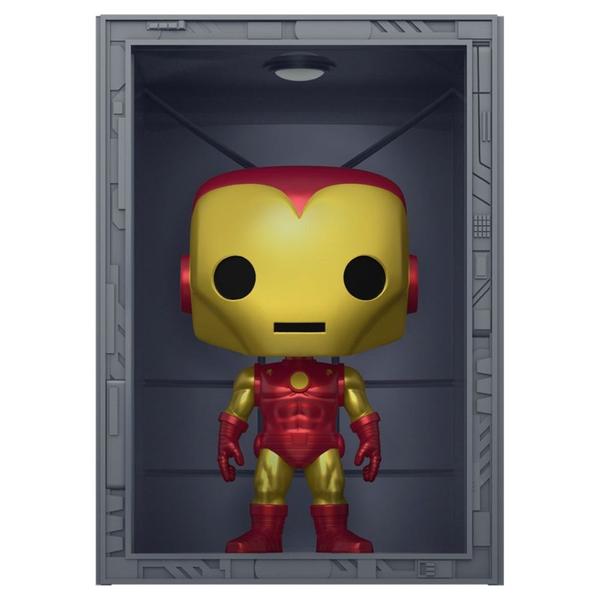 Marvel Comics - Hall of Armor: Iron Man Model IV Metallic US Exclusive Pop! Vinyl Deluxe - Gametraders Modbury Heights