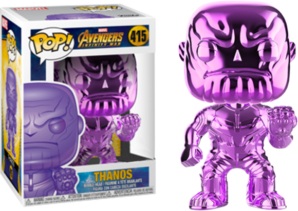 Avengers 3: Infinity War - Thanos Purple Chrome Pop! Vinyl