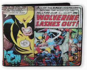 Marvel Wolverine Comic Bi-fold Wallet