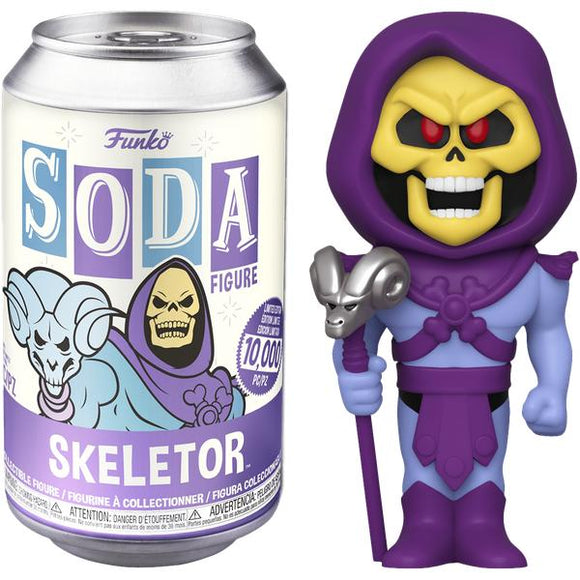 Masters of the Universe - Skeletor Vinyl SODA Figure in Collector Can