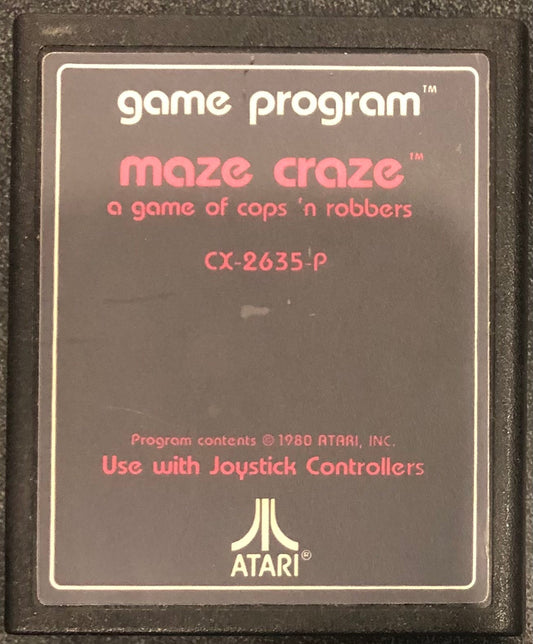 Maze Craze Atari2600 - Gametraders Modbury Heights