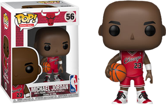NBA: Bulls - Michael Jordan Rookie Uniform US Exclusive Pop! Vinyl
