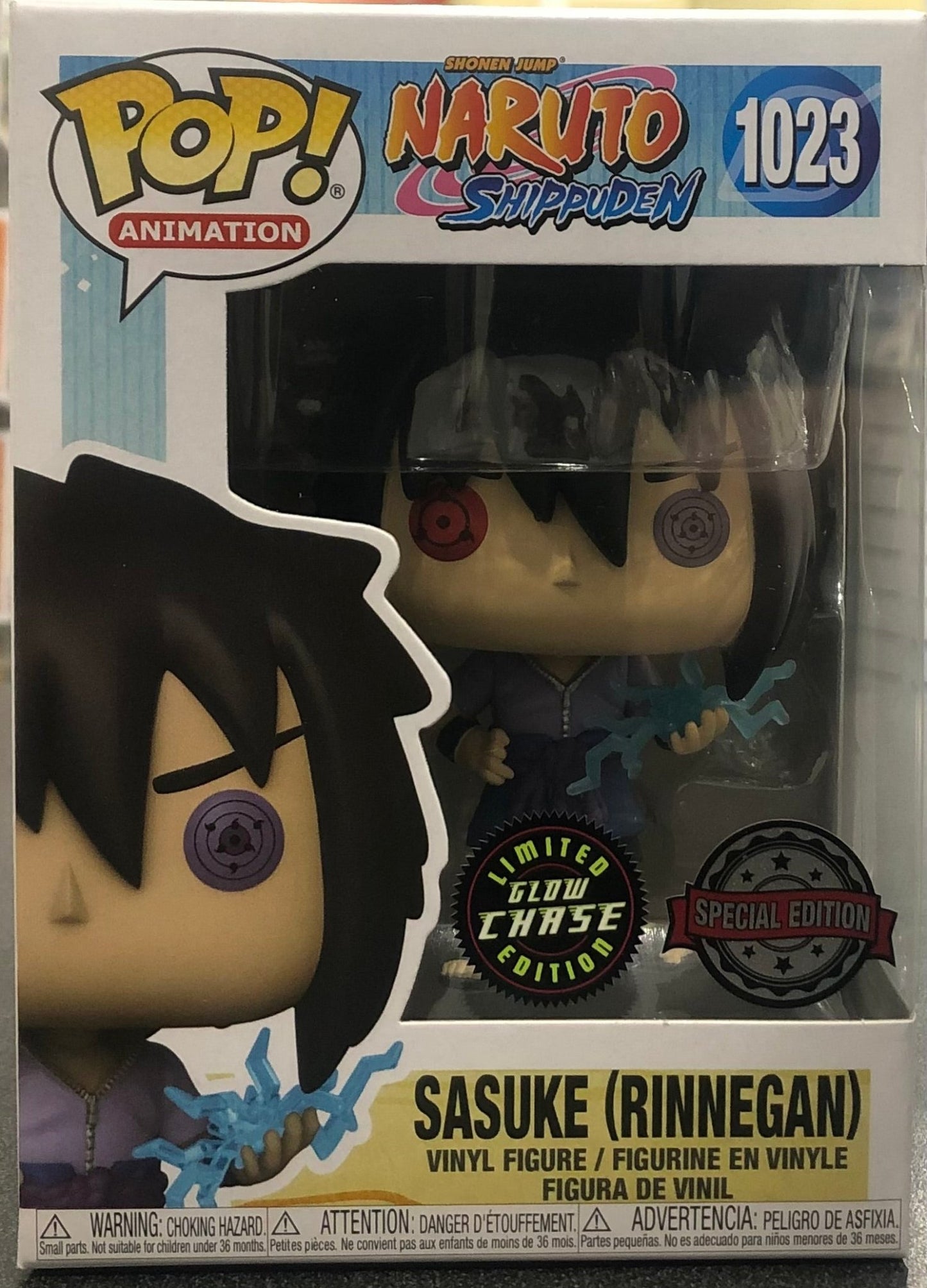 Naruto: Shippuden - Sasuke Rinnegan US Exclusive CHASE Pop! Vinyl - Gametraders Modbury Heights