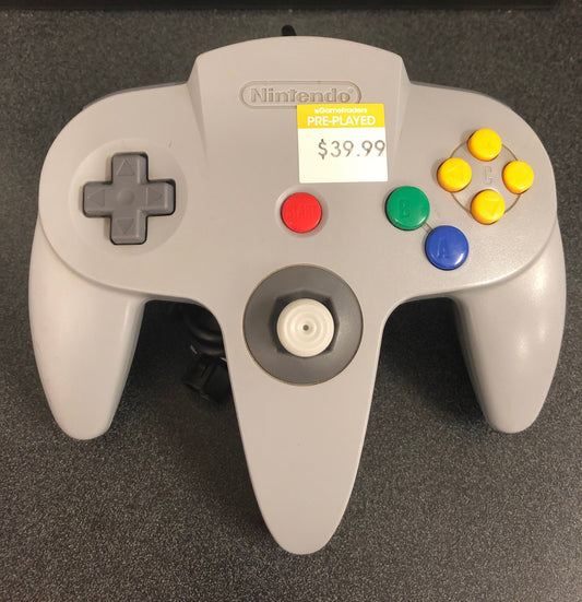 Nintendo 64 Genuine Controller Grey - Gametraders Modbury Heights