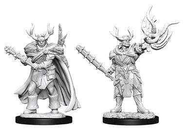 Pathfinder - Deep Cuts Unpainted Miniatures: Male Half - Orc Druid - Gametraders Modbury Heights
