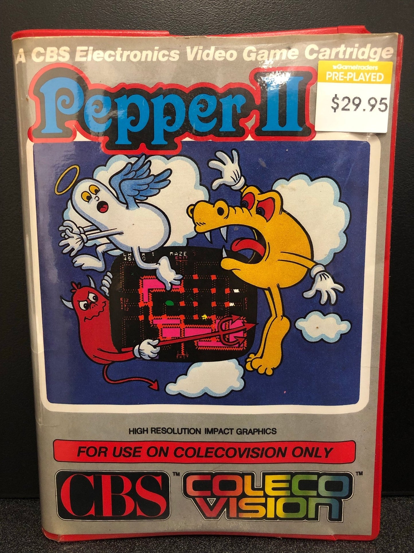 Pepper 2 Colecovision - Gametraders Modbury Heights