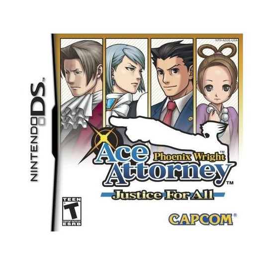 Phoenix Wright Ace Attorney Justice For All DS (Pre - Played) - Gametraders Modbury Heights