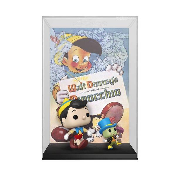 Pinocchio (1940) - Pinocchio & Jiminy Cricket Pop! Vinyl Poster - Gametraders Modbury Heights