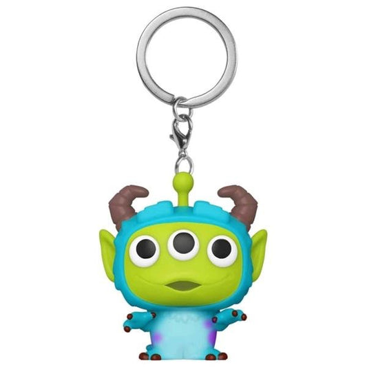 Pixar - Alien Remix Sulley Pocket Pop! Vinyl Keychain - Gametraders Modbury Heights