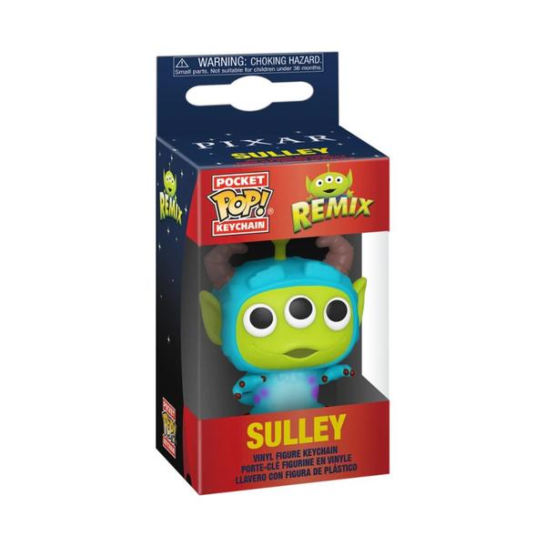 Pixar - Alien Remix Sulley Pocket Pop! Vinyl Keychain - Gametraders Modbury Heights