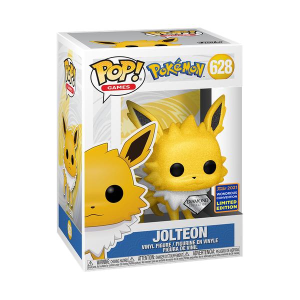 Pokemon - Jolteon Diamond Glitter Pop! Vinyl WonderCon 2021 - Gametraders Modbury Heights