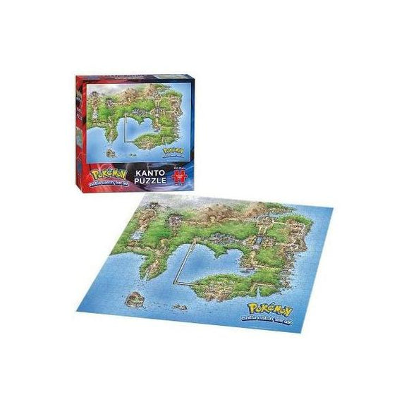 Pokemon Kanto Map 550 Piece Jigsaw Puzzle