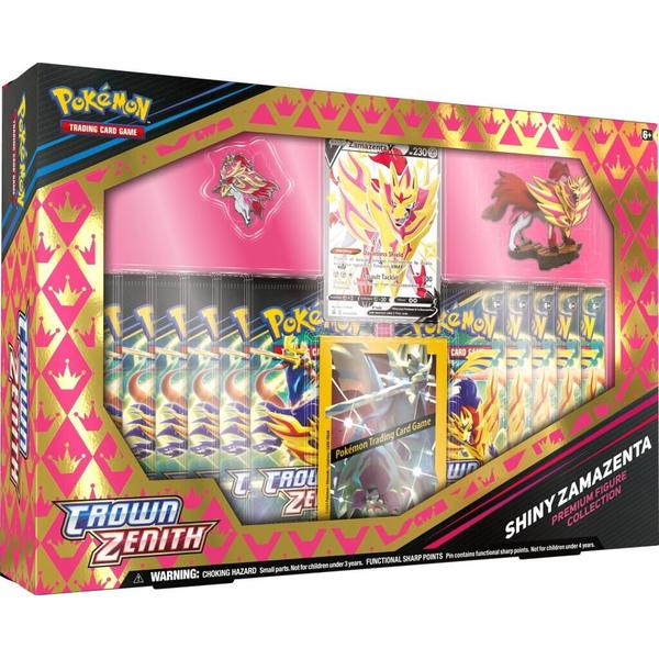 Pokemon - TCG - Crown Zenith Shiny Zacian/Zamazenta Figure Box - Gametraders Modbury Heights