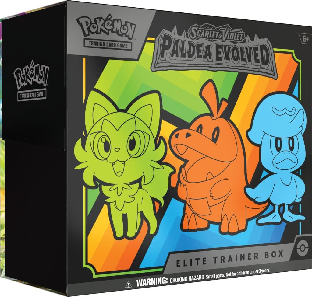 Pokemon - TCG - Scarlet & Violet 2 Paldea Evolved - Elite Trainer Box - Gametraders Modbury Heights
