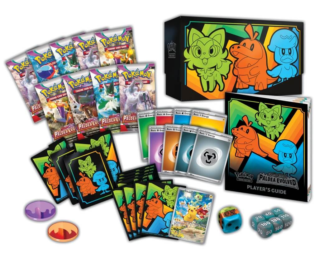 Pokemon - TCG - Scarlet & Violet 2 Paldea Evolved - Elite Trainer Box - Gametraders Modbury Heights