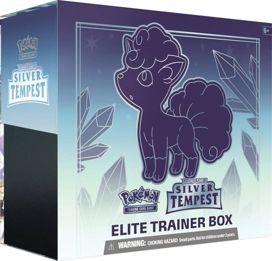 Pokemon TCG Sword and Shield 12 - Silver Tempest Elite Trainer Box - Gametraders Modbury Heights