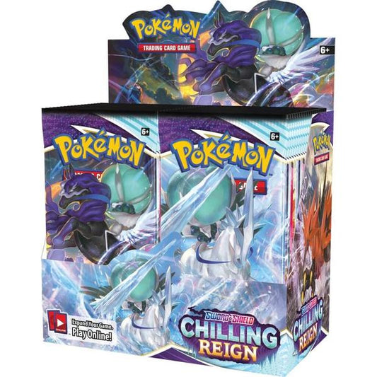 Pokemon TCG Sword & Shield Chilling Reign Sealed Booster Box - Gametraders Modbury Heights