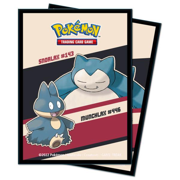 Pokemon - Ultra Pro Deck Protector Sleeves - Snorlax & Munchlax - Gametraders Modbury Heights