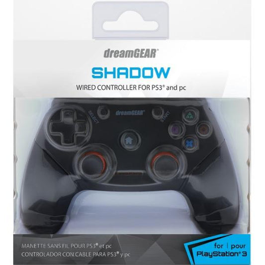 PS3/PC dreamGEAR Shadow Wired Controller - Gametraders Modbury Heights