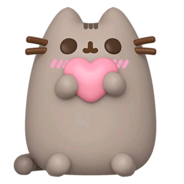 Pusheen - Pusheen with Heart Pop! Vinyl - Gametraders Modbury Heights