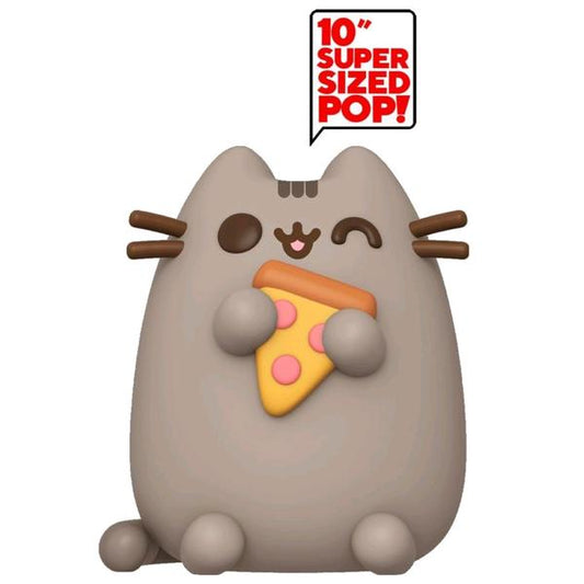 Pusheen - Pusheen with Pizza US Exclusive 10" Pop! Vinyl - Gametraders Modbury Heights