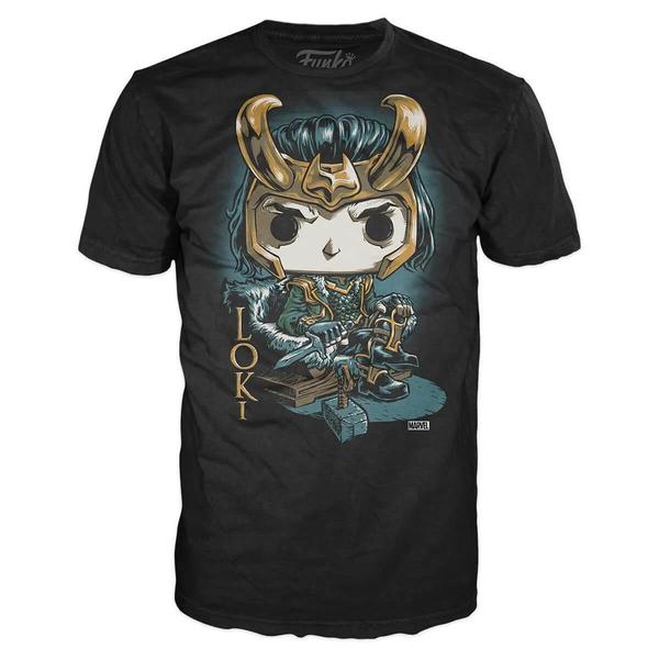 PX Previews Marvel Loki Exclusive Mystery Funko Pop! & Medium Tee Bundle - Gametraders Modbury Heights
