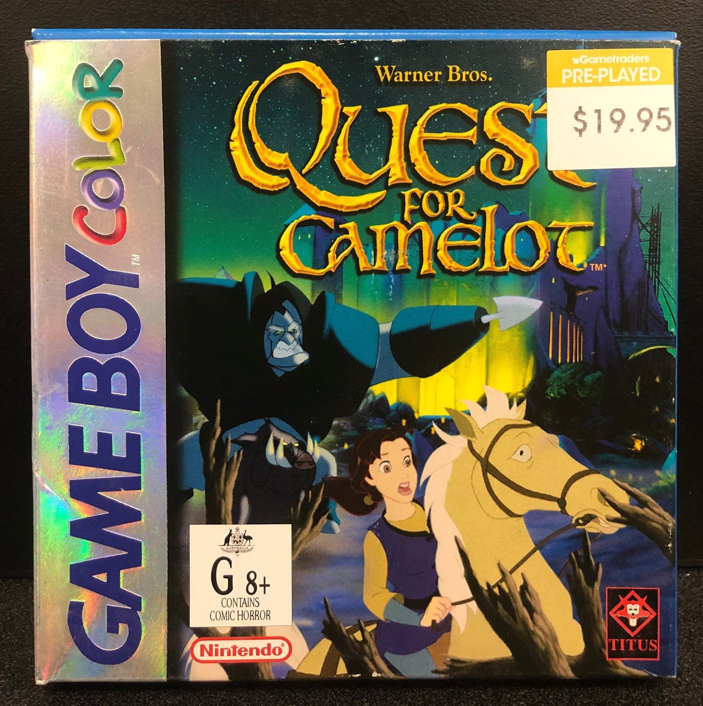 Quest For Camelot Gameboy Color - Gametraders Modbury Heights