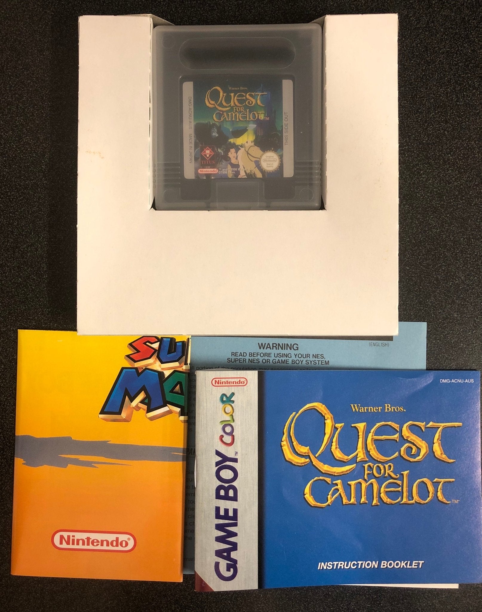 Quest For Camelot Gameboy Color - Gametraders Modbury Heights