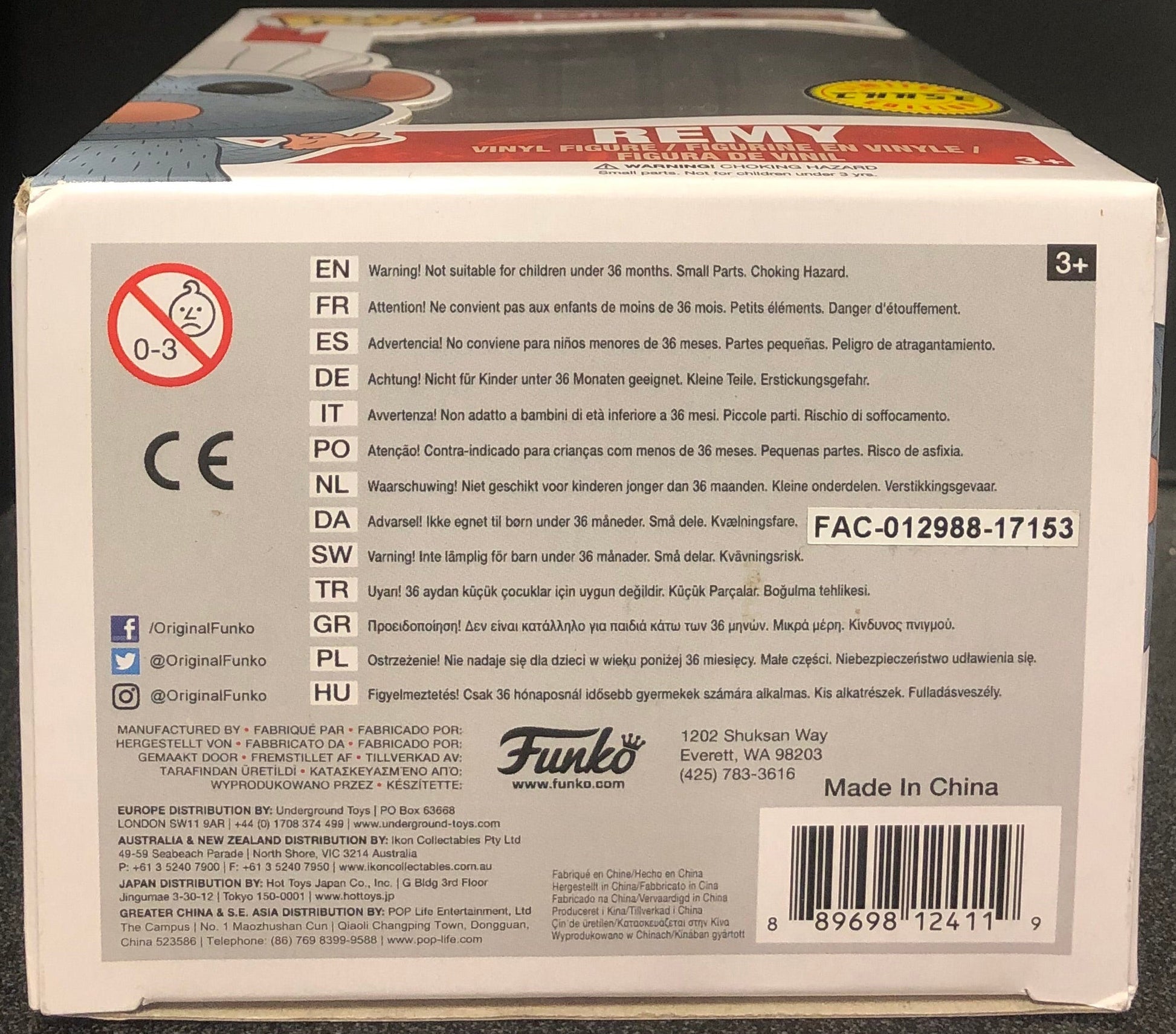 Ratatouille - Remy Chase Pop! Vinyl - Gametraders Modbury Heights