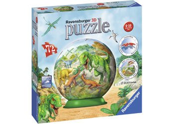 Ravensburger - Kingdom of the Dinosaurs Jigsaw Puzzleball 72pc - Gametraders Modbury Heights