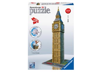 Ravensburger - Big Ben 3D Jigsaw Puzzle 216 Pieces