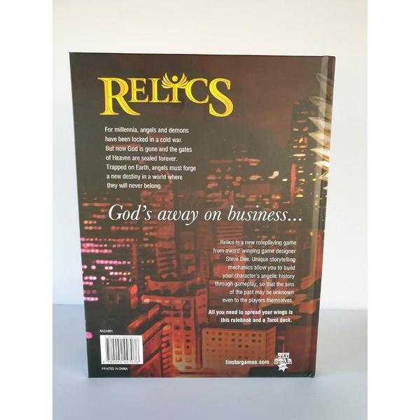 Relics: A Game of Angels Tabletop Roleplaying Game - Hardcover Rulebook - Gametraders Modbury Heights