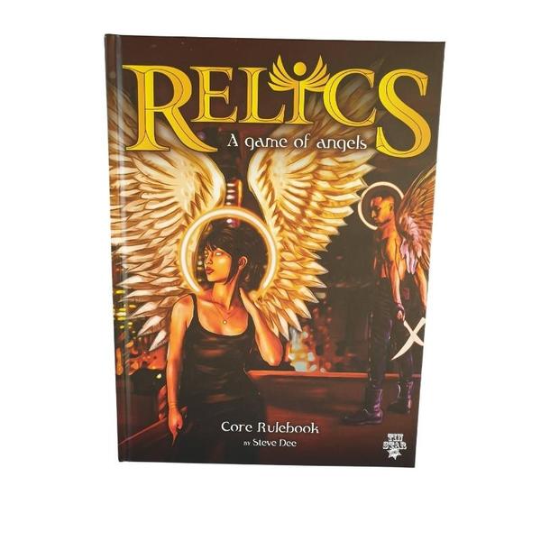 Relics: A Game of Angels Tabletop Roleplaying Game - Hardcover Rulebook - Gametraders Modbury Heights