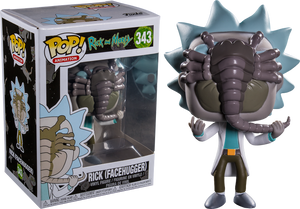 Rick and Morty - Rick with Facehugger US Exclusive Pop! Vinyl