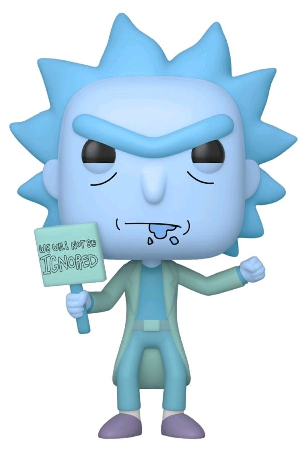 Rick and Morty - Hologram Rick (Ignored) US Exclusive Pop! Vinyl - Gametraders Modbury Heights