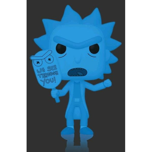 Rick and Morty - Hologram Rick (See You) Glow US Exclusive Pop! Vinyl - Gametraders Modbury Heights
