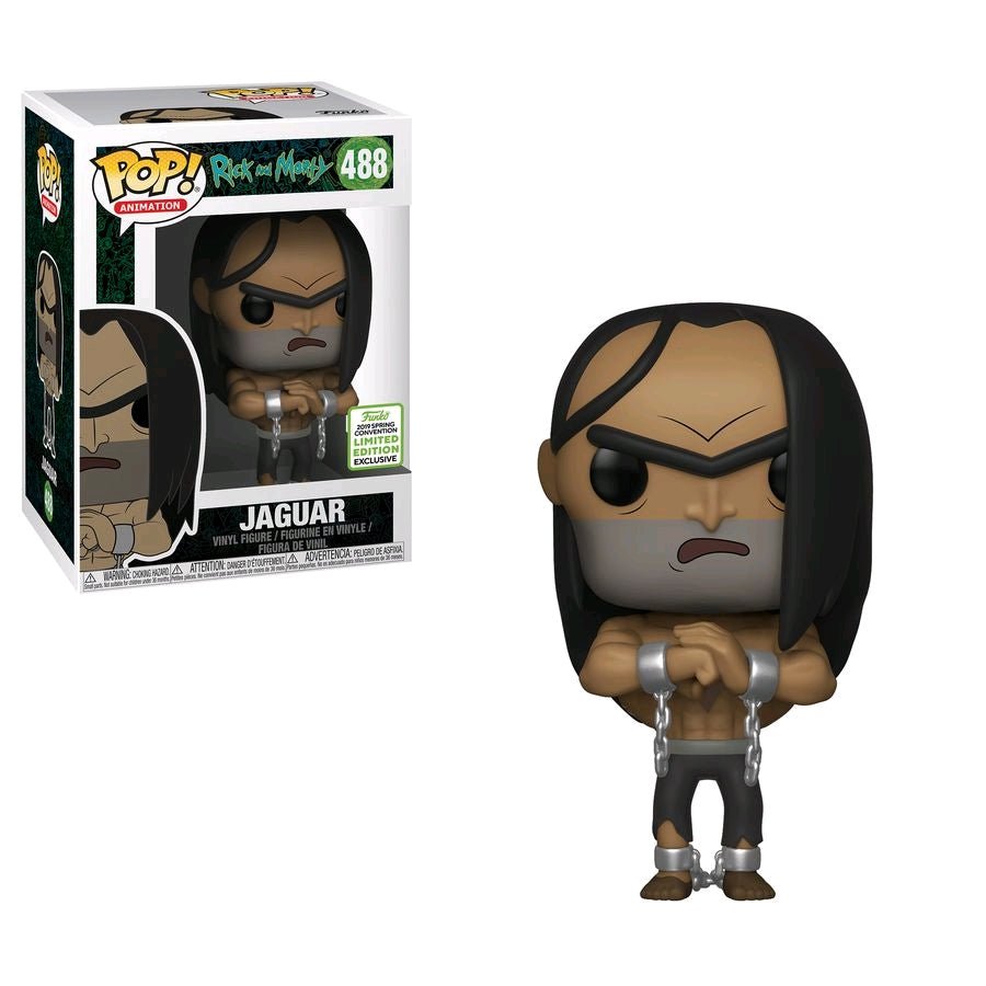 Rick and Morty - Jaguar Shirtless ECCC 2019 US Exclusive Pop! Vinyl - Gametraders Modbury Heights