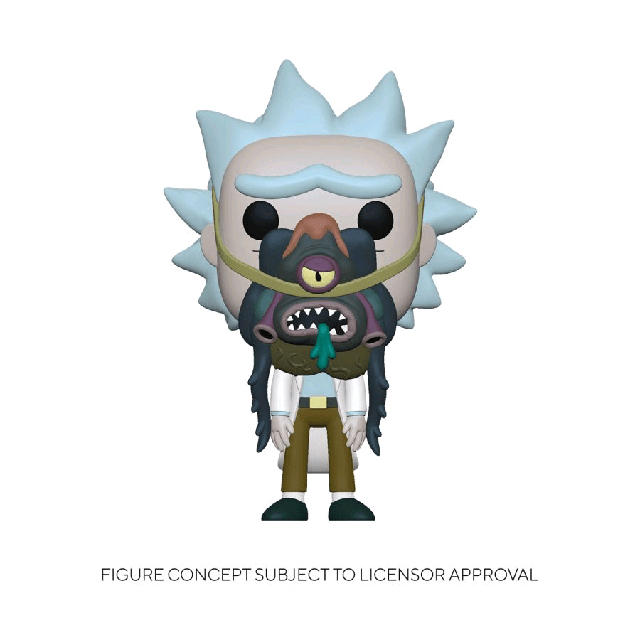 Rick and Morty - Rick with Glorzo Pop! Vinyl - Gametraders Modbury Heights